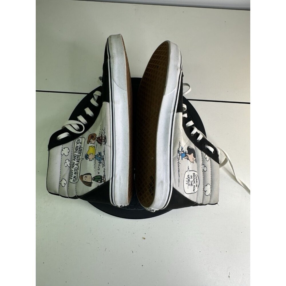 Vans Sk8 Hi x Peanuts 'Charlie Kite' Multi Color Sz 13 Men - Picture 5 of 10